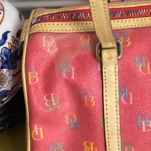 Dooney & Bourke Signature DB Logo Medium Tote - Picture 4 of 9